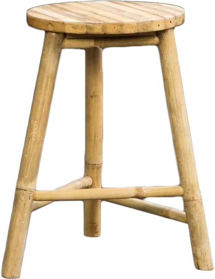DecoClico Bamboe Krukje Bijzettafeltje Naturel