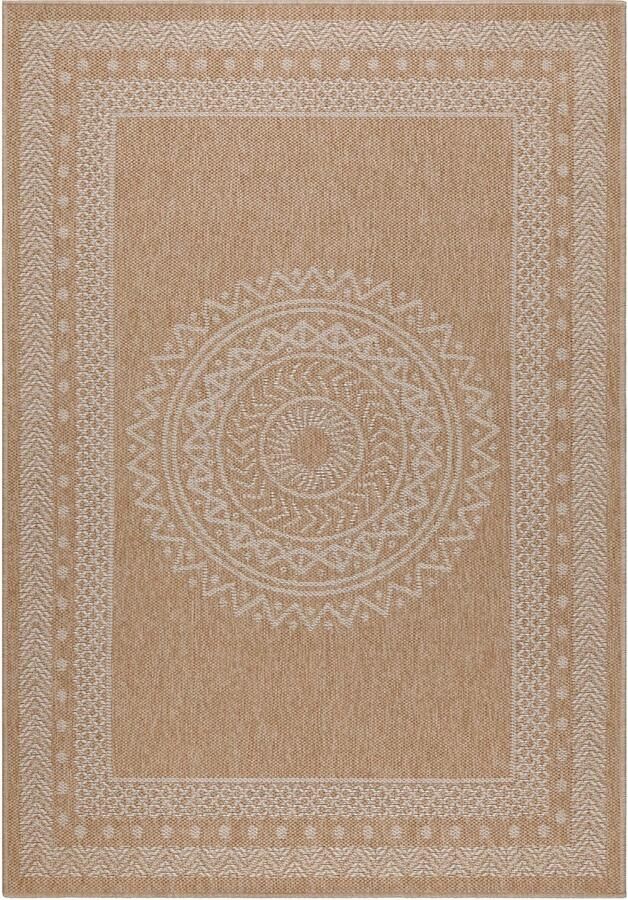 Decor24-AY Buitenkleed vloerkleed Dhaka (beige 8714) 200x290 cm