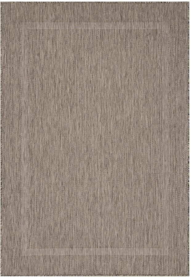 Decor24-AY Buitenkleed vloerkleed Relax (bruin) 140x200 cm
