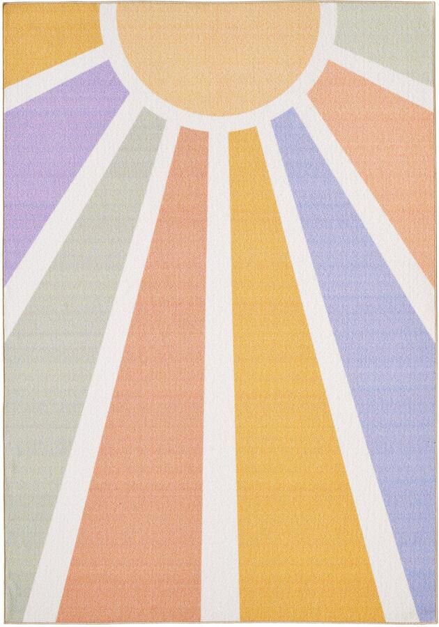 Decor24-AY Kinderkamerkleed Play (Zonnestralen) 140x200 cm