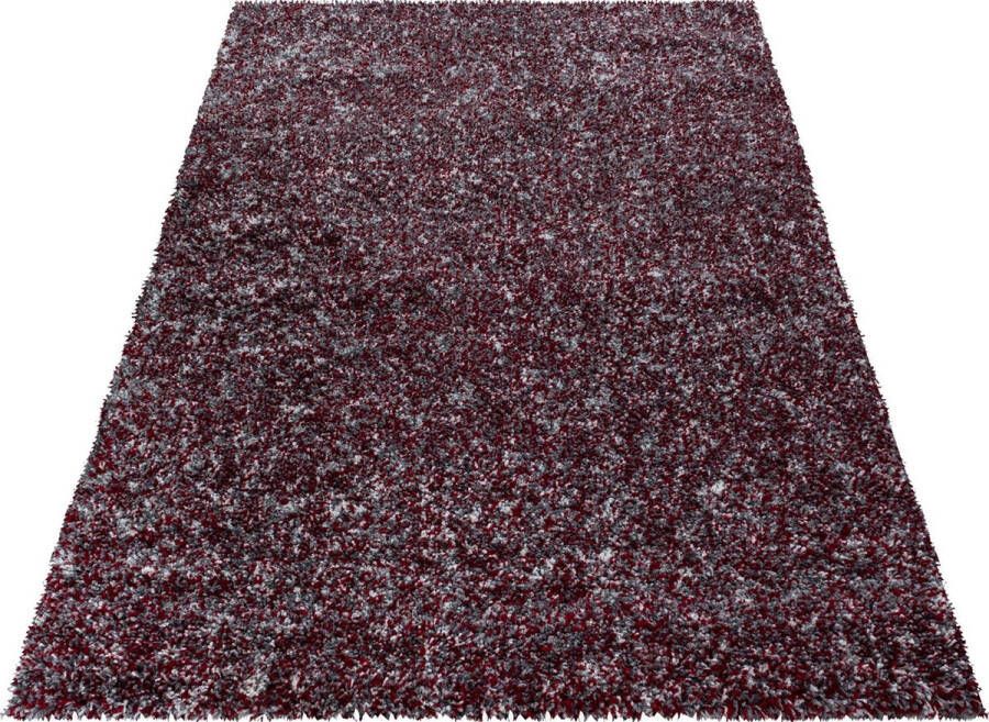 Decor24-AY Hoogpolig vloerkleed Enjoy rood 120x170 cm