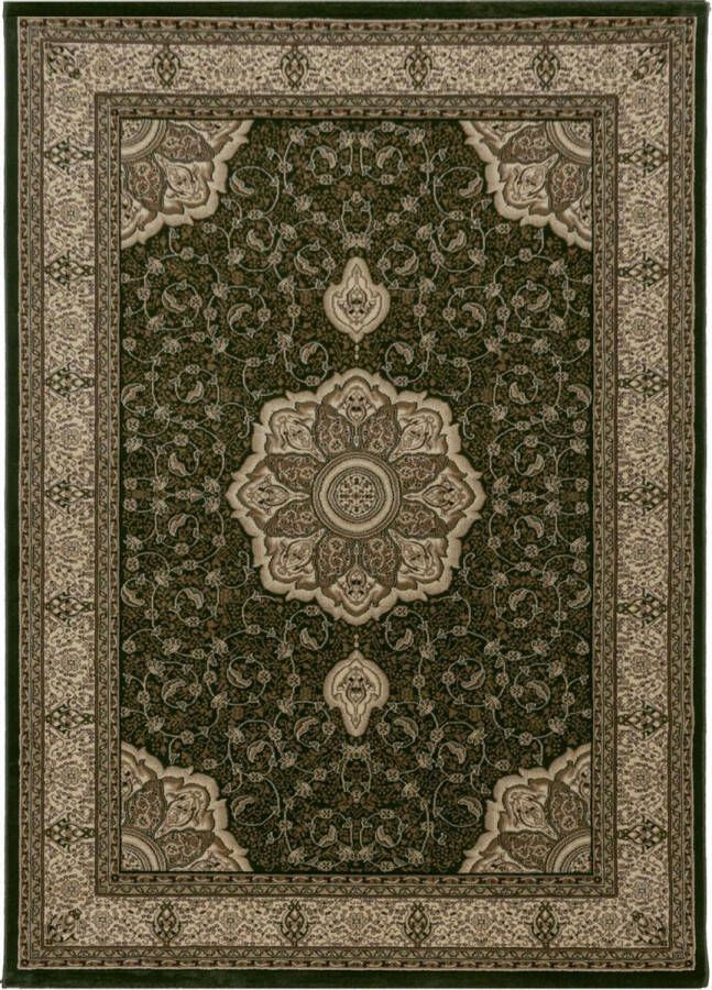Decor24-AY Klassiek vloerkleed Kashmir groen 2601 120x170 cm