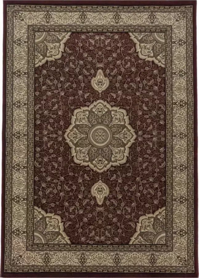 Decor24-AY Klassiek vloerkleed Kashmir rood 2601 120x170 cm