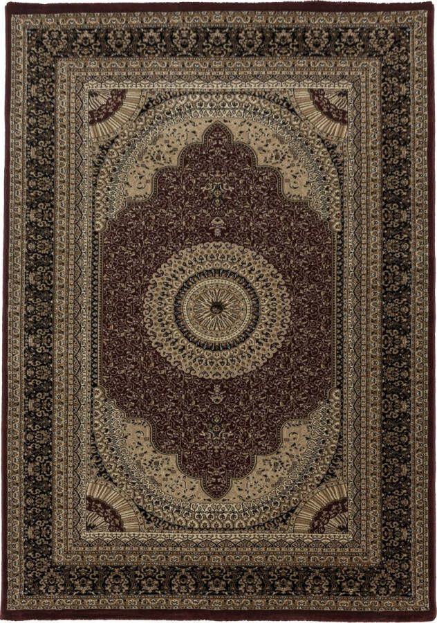 decor24-AY Klassiek vloerkleed Kashmir rood 2605 200x290 cm