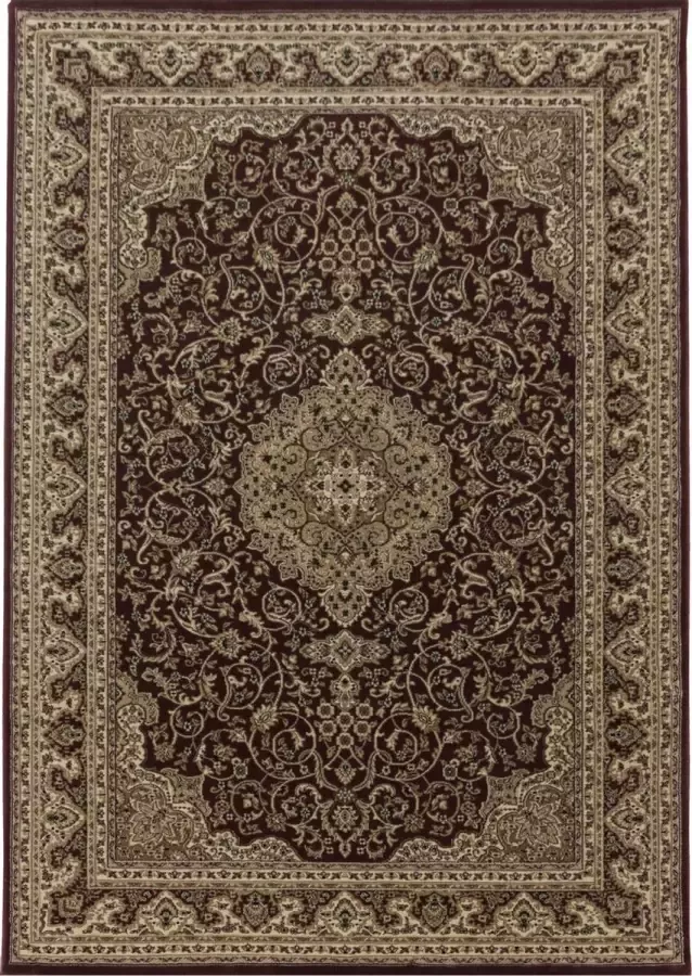 Decor24-AY Klassiek vloerkleed Kashmir rood 2609 300x400 cm