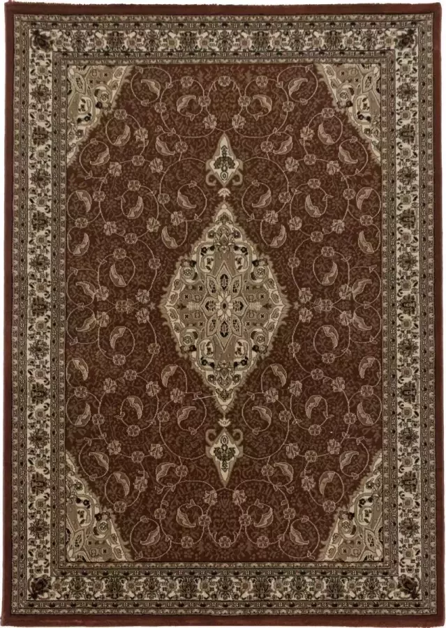 Decor24-AY Klassiek vloerkleed Kashmir terra 2607 200x290 cm