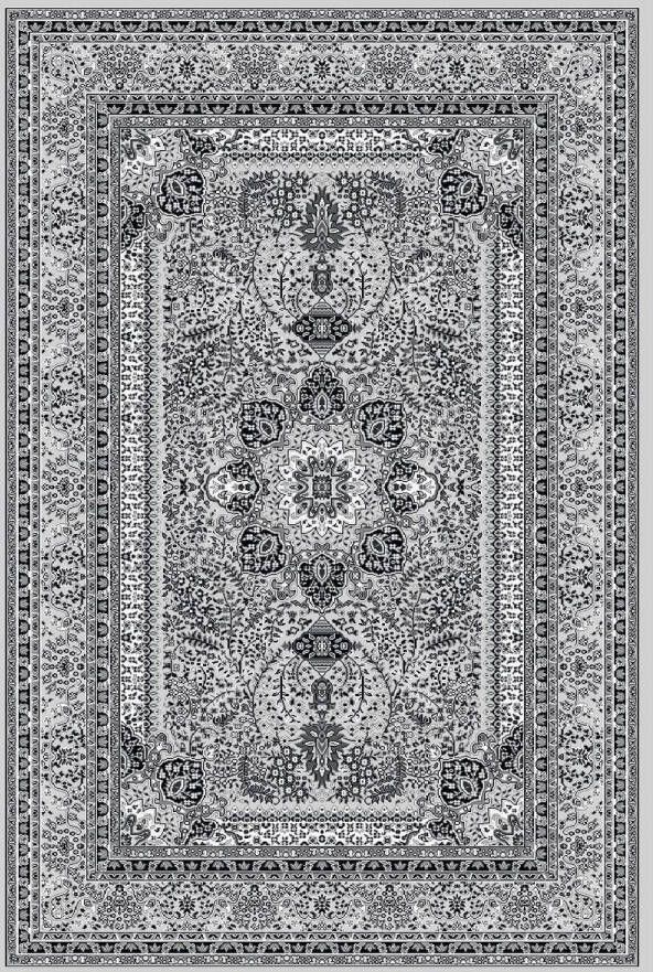 Decor24-AY Klassiek vloerkleed Marrakesh grijs 120x170 cm