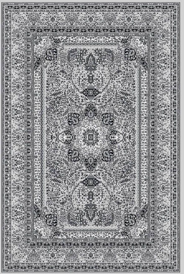 decor24-AY Klassiek vloerkleed Marrakesh grijs 160x230 cm