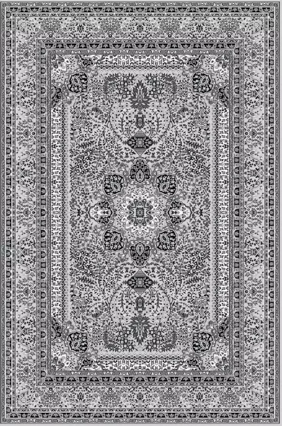 Decor24-AY Klassiek vloerkleed Marrakesh grijs 160x230 cm