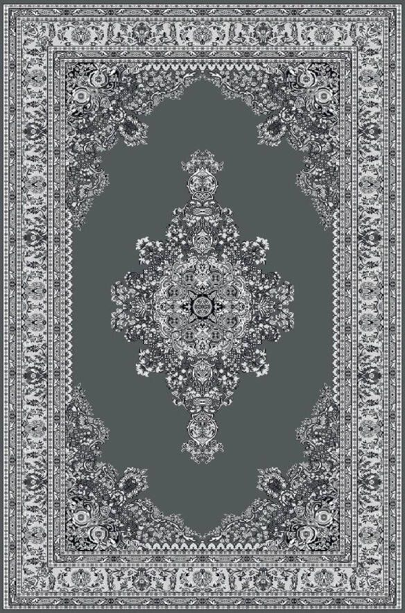 decor24-AY Klassiek vloerkleed Marrakesh grijs 297 240x340 cm