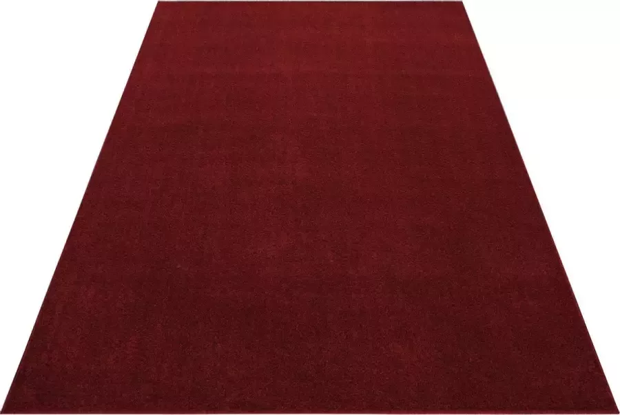 Decor24-AY Laagpolig vloerkleed Ata rood 280x370 cm