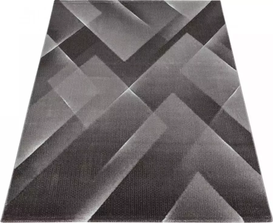 Decor24-AY Modern laagpolig vloerkleed Costa bruin 3522 120x170 cm - Foto 1