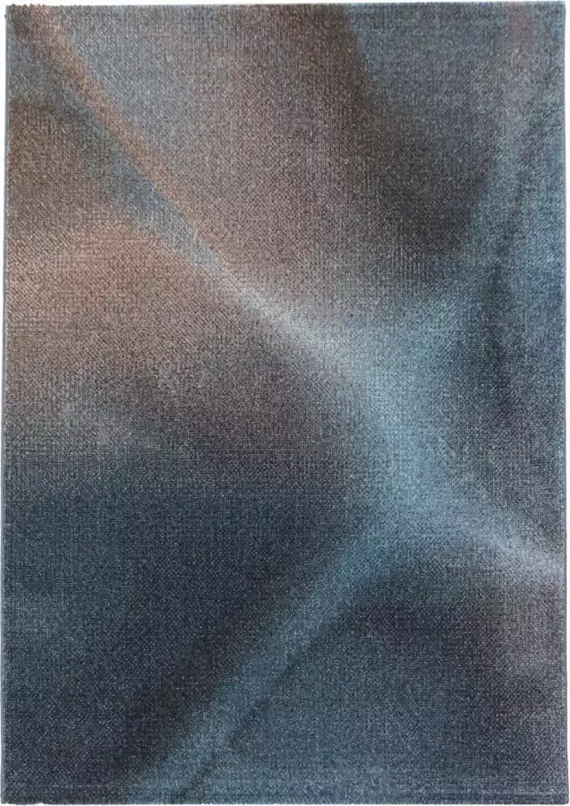 Decor24-AY Modern laagpolig vloerkleed Efor blauw 3714 120x170 cm