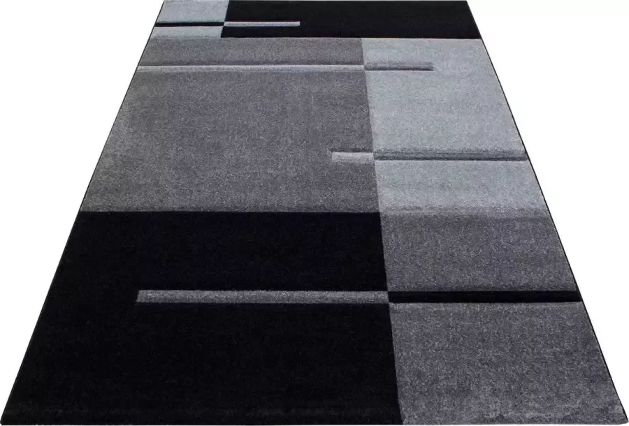 Decor24-AY Modern laagpolig vloerkleed Hawaii grijs 200x290 cm