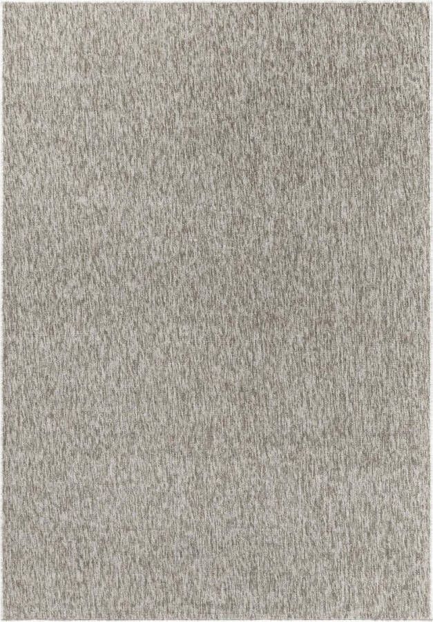 Decor24-AY Modern laagpolig vloerkleed Nizza beige 120x170 cm