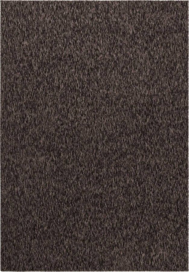 Decor24-AY Modern laagpolig vloerkleed Nizza bruin 140x200 cm