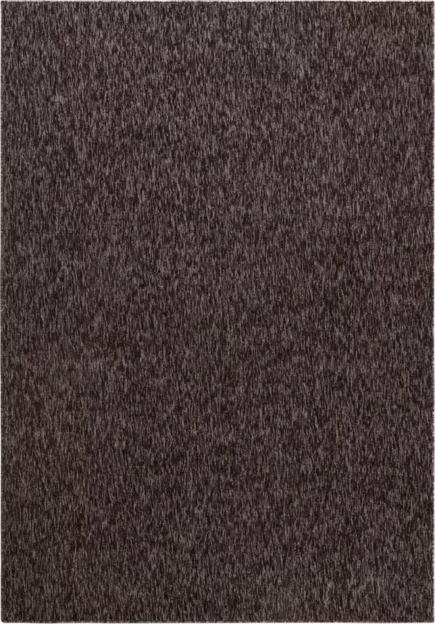 Decor24-AY Modern laagpolig vloerkleed Nizza bruin 80x150 cm
