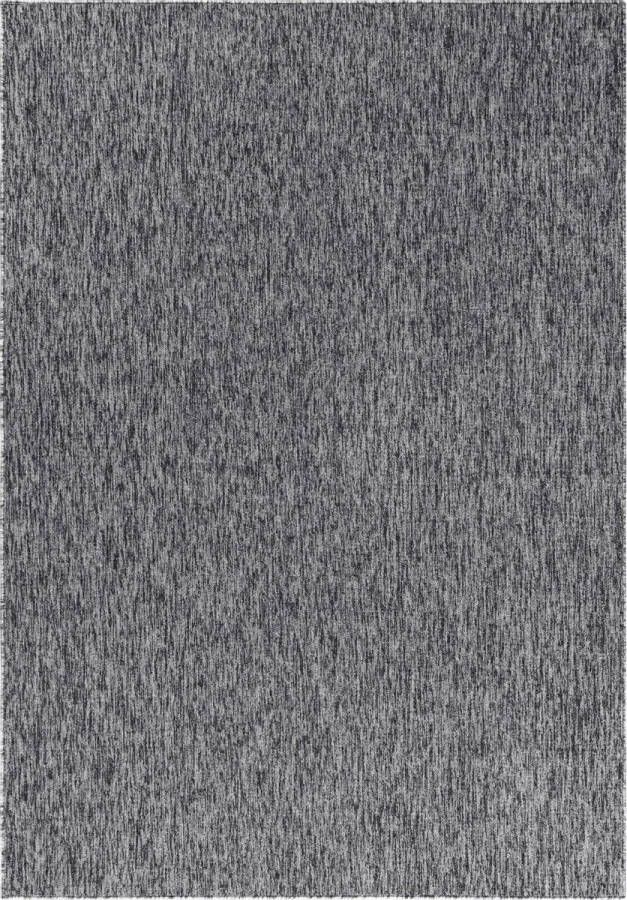 Decor24-AY Modern laagpolig vloerkleed Nizza grijs 140x200 cm