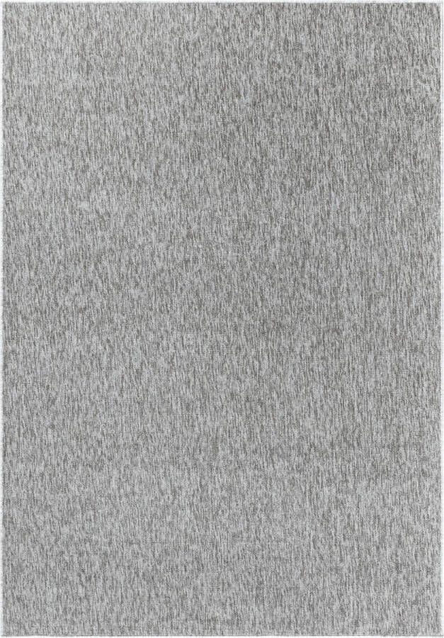 Decor24-AY Modern laagpolig vloerkleed Nizza lichtgrijs 120x170 cm