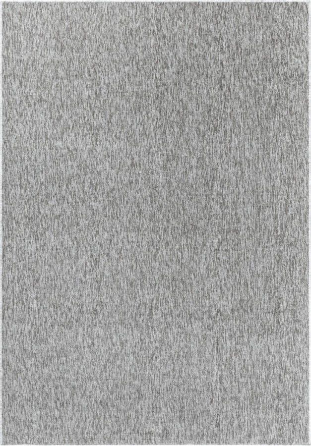Decor24-AY Modern laagpolig vloerkleed Nizza lichtgrijs 140x200 cm