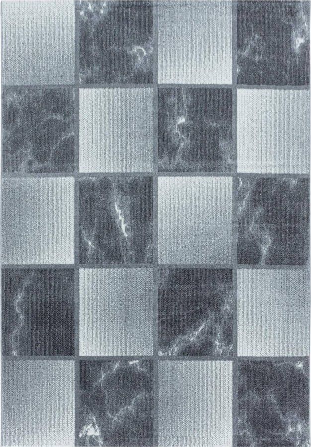 Decor24-AY Modern laagpolig vloerkleed Ottawa grijs 4201 240x340 cm