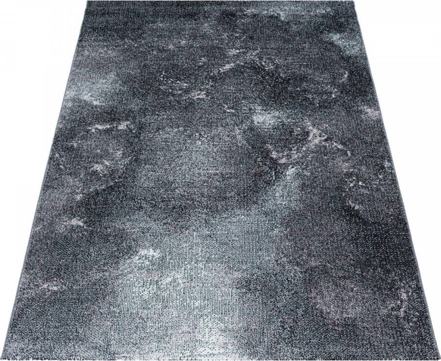 Decor24-AY Modern laagpolig vloerkleed Ottawa roze 4203 80x250 cm