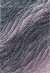 Decor24-AY Modern laagpolig vloerkleed Ottawa roze 4206 140x200 cm