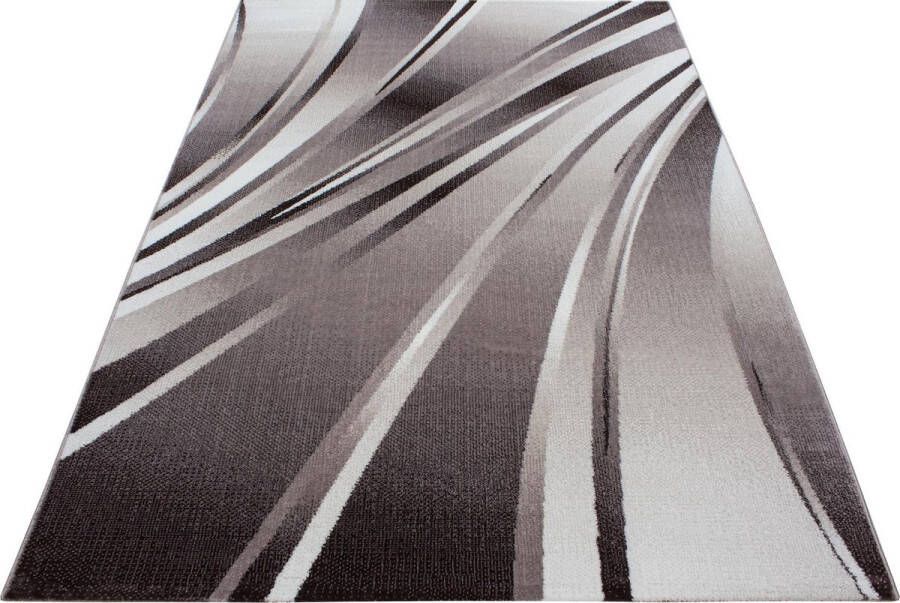 Decor24-AY Modern laagpolig vloerkleed Parma bruin 9210 120x170 cm