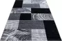 Decor24-AY Modern laagpolig vloerkleed Parma zwart 9220 200x290 cm - Thumbnail 2