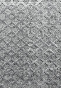 Decor24-AY Modern laagpolig vloerkleed Pisa grijs 4702 160x230 cm