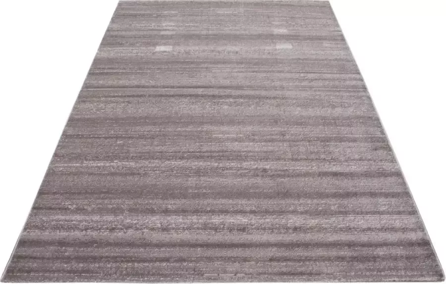 Decor24-AY Modern laagpolig vloerkleed Plus beige 120x170 cm