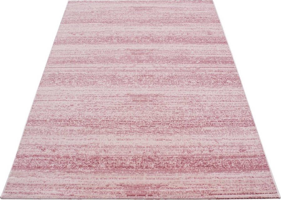 Decor24-AY Modern laagpolig vloerkleed Plus roze 8000 120x170 cm