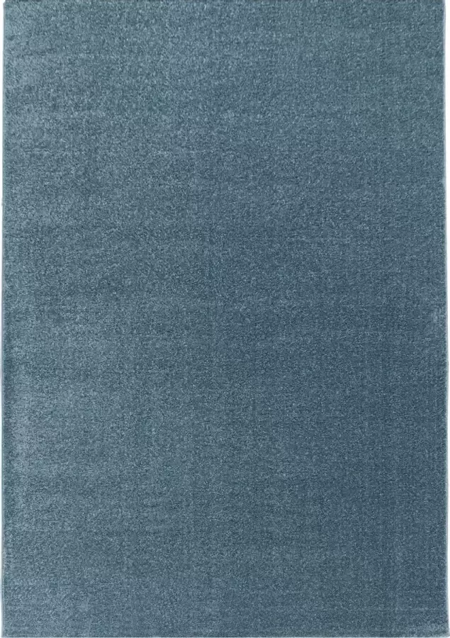 Decor24-AY Modern laagpolig vloerkleed Rio blauw 120x170 cm