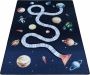 Decor24-AY Vrolijk kinderkamer vloerkleed Play Planets 160x230 cm - Thumbnail 2