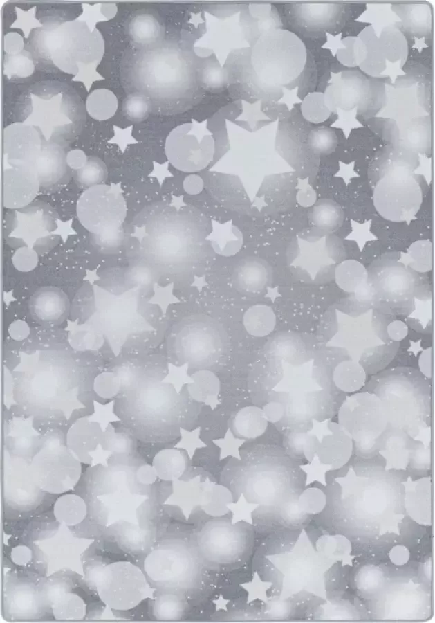 Decor24-AY Vrolijk kinderkamer vloerkleed Play Stars 140x200 cm