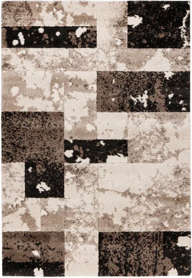 Decor24-OB Hoogpolig vloerkleed Canyon (Taupe 971) 120x170 cm