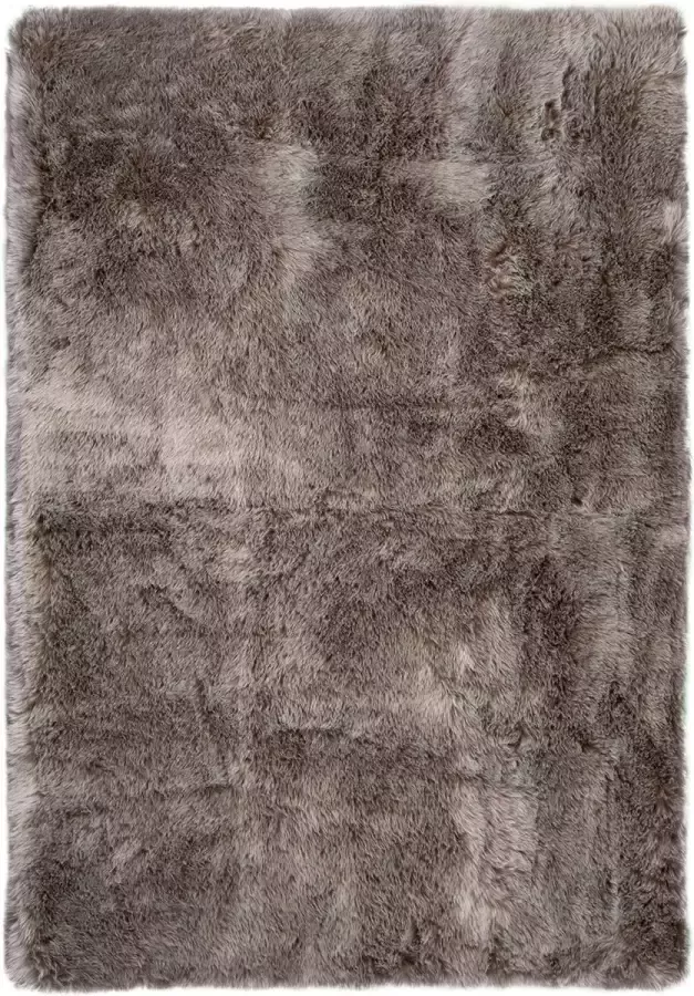 Decor24-OB Extra zacht effen vloerkleed Samba Taupe 80x150 cm - Foto 1