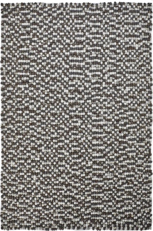 Decor24-OB Handgeweven deluxe vloerkleed Passion Wol Stone 120x170 cm