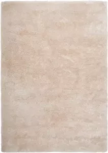 Decor24-OB Handgeweven hoogpolig vloerkleed Curacao ivoor 160x230 cm