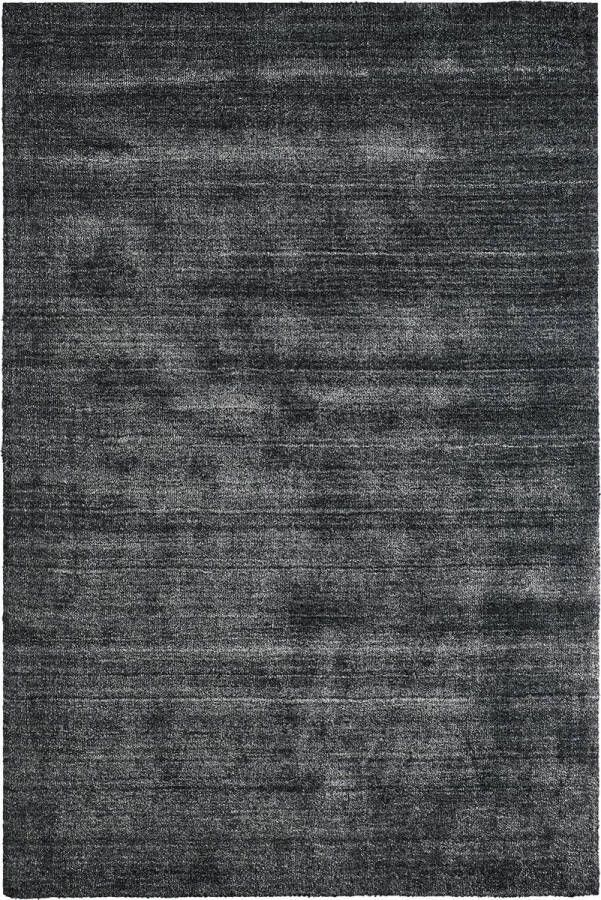 Decor24-OB Handgeweven vloerkleed Wellington Wol – Antraciet 120x170 cm