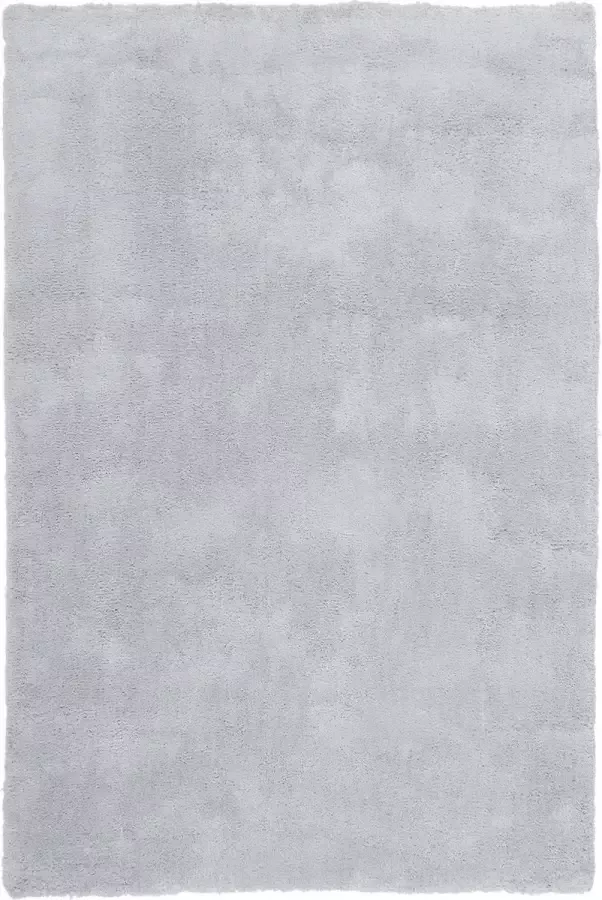 Decor24-OB Hoogpolig premium vloerkleed Paradise zilver