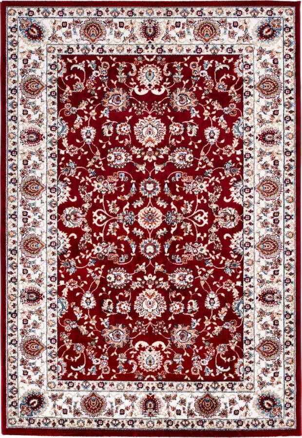 decor24-OB Klassiek laagpolig vloerkleed Isfahan Rood 120x170 cm