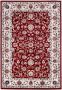 Decor24-OB Klassiek laagpolig vloerkleed Isfahan Rood 160x230 cm - Thumbnail 1