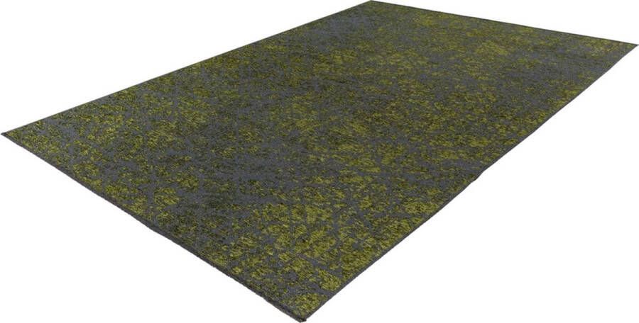 decor24-OB Laagpolig vloerkleed Amalfi Groen 120x170 cm