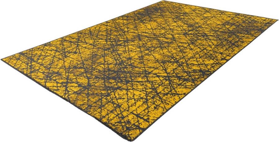 Decor24-OB Laagpolig vloerkleed Amalfi Lemon 150x230 cm