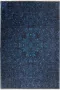 Decor24-OB Laagpolig vloerkleed Azteca Blauw 115x170 cm - Thumbnail 2