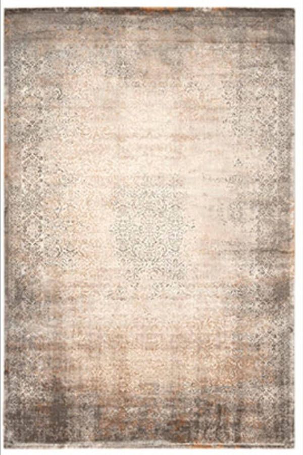 Decor24-OB Luxe bamboezijde vloerkleed Jewel Taupe 954 80x150 cm