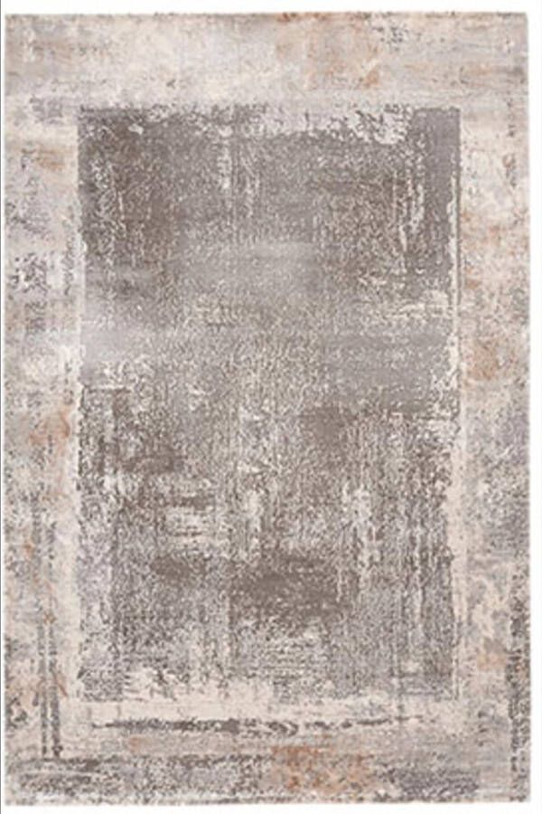 decor24-OB Luxe bamboezijde vloerkleed Jewel Taupe 958 120x170 cm