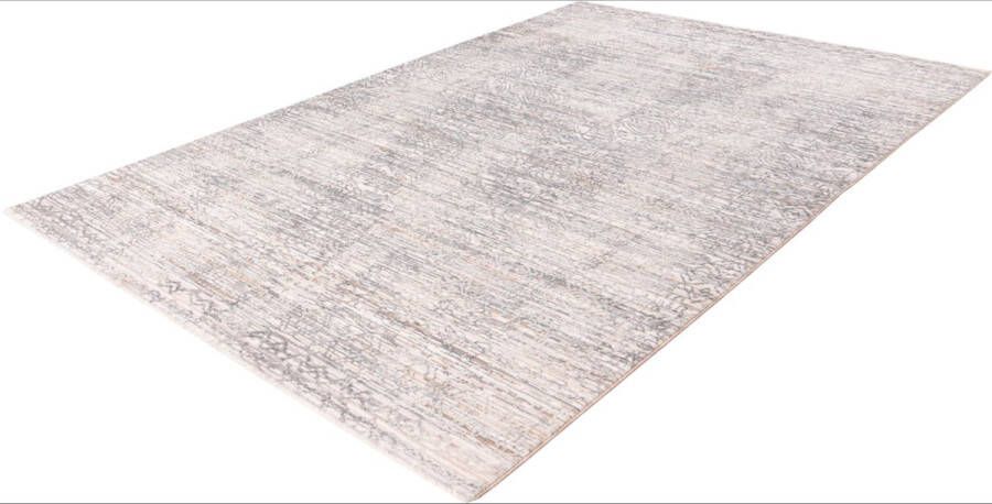 decor24-OB Modern laagpolig vloerkleed Manaos Taupe 820 80x150 cm