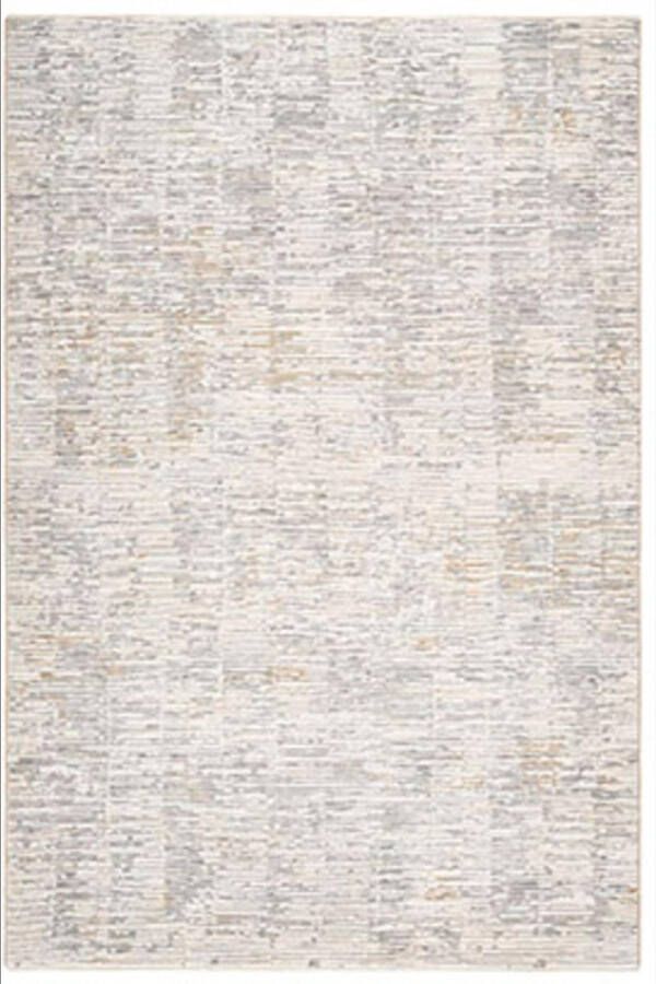 decor24-OB Modern laagpolig vloerkleed Manaos Taupe 821 140x200 cm